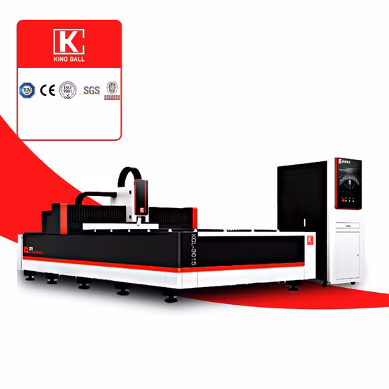 Stainless Steel Aluminum Copper CNC Sheet Metal or Tube Pipe Fiber Laser Cutter
